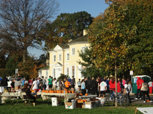 Boxer Trail Day at Laurel Hill Mansion features pumpkins and the race's finish line